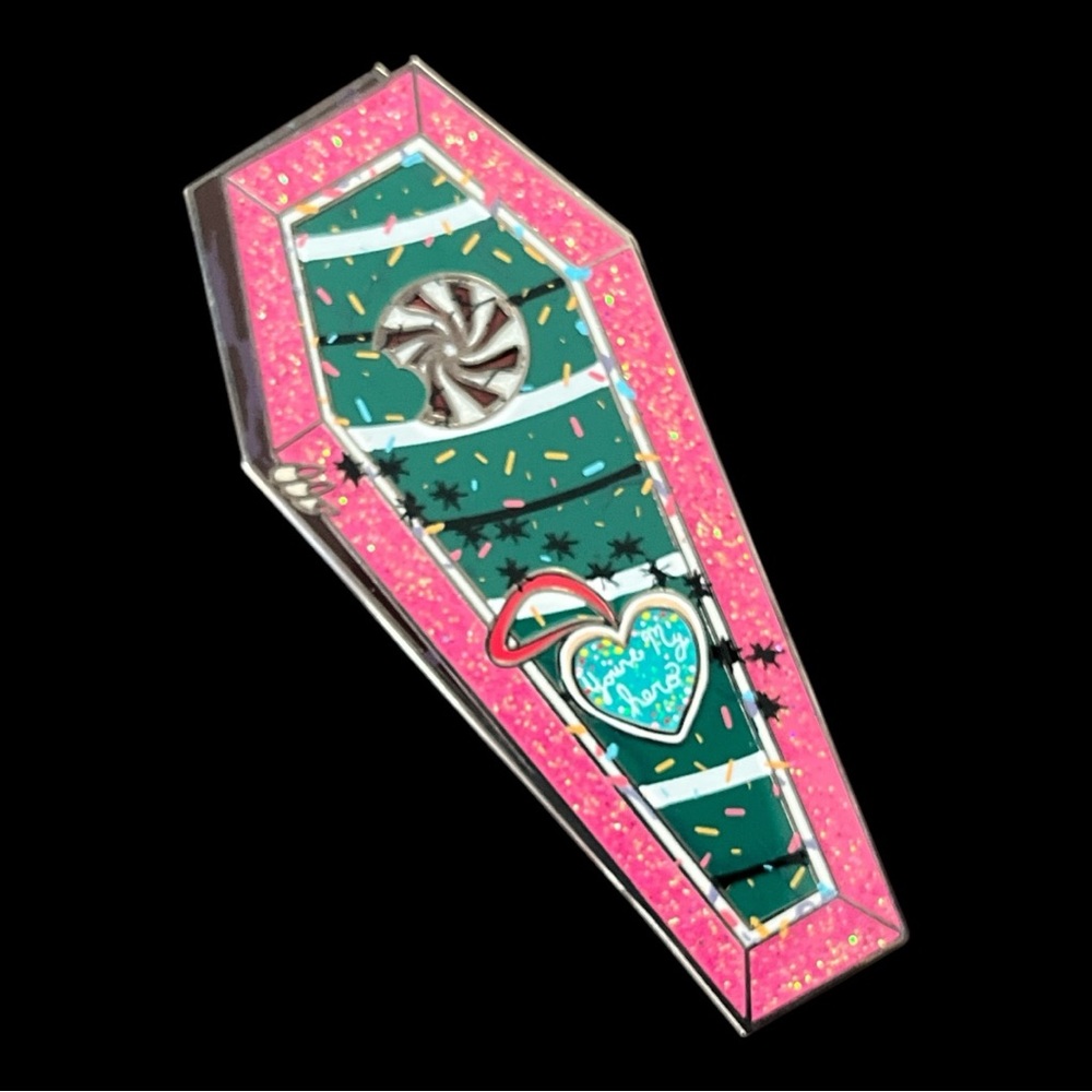 Disney Venelope Inspired Coffin Magically Horrific™ Enamel Pin